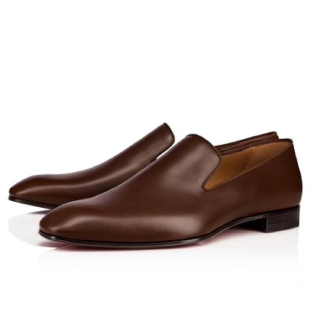 Christian Louboutin Dandelion Loafers Calf Leather 100% Authentic